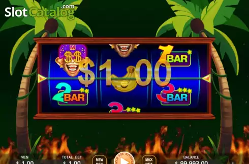 Οθόνη3. Flaming Monkey Classic Κουλοχέρης