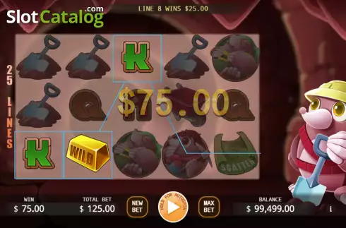 Οθόνη4. Mole Money Κουλοχέρης