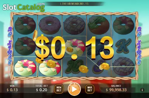 Οθόνη3. Donut City (KA Gaming) Κουλοχέρης