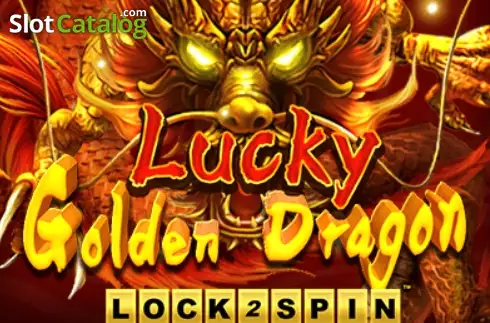 Lucky Golden Dragon Lock 2 Spin Λογότυπο Lucky Golden Dragon Lock 2 Spin Λογότυπο