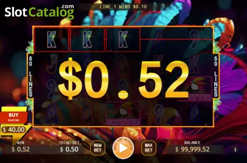 Οθόνη3. Carnival Queen (KA Gaming) Κουλοχέρης