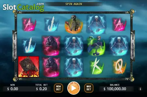 Οθόνη2. Book of Skull (KA Gaming) Κουλοχέρης 
