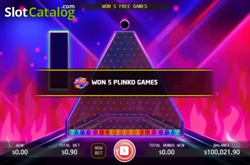Οθόνη5. Bonus Mania Plinko Κουλοχέρης