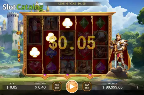 Οθόνη3. King's Sword (KA Gaming) Κουλοχέρης