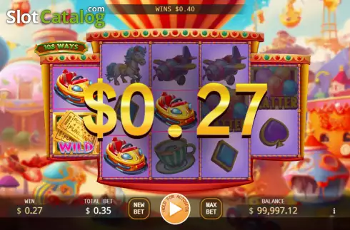 Οθόνη3. Fortune Funland Κουλοχέρης 