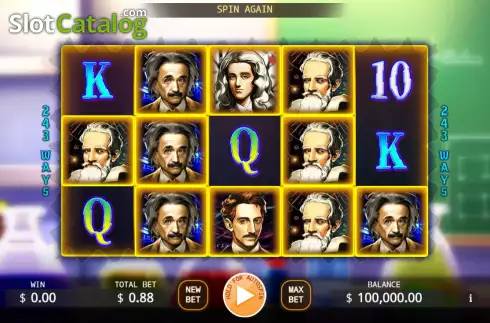 Οθόνη2. Scientists Legends Lock 2 spin Κουλοχέρης 