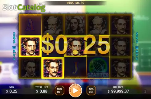 Οθόνη3. Scientists Legends Lock 2 spin Κουλοχέρης 