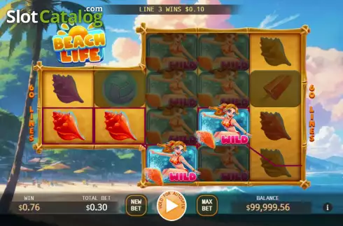 Οθόνη3. Beach Life (KA Gaming) Κουλοχέρης