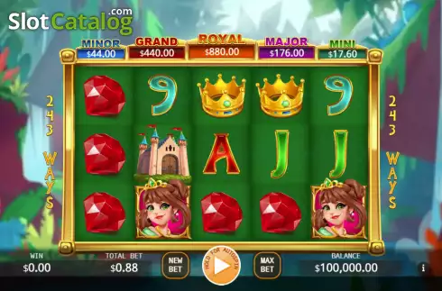 Οθόνη2. Frog's Ball Lock 2 Spin Κουλοχέρης