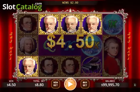Οθόνη3. Symphony Fantasia Lock 2 Spin Κουλοχέρης