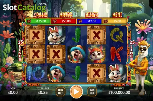 Οθόνη2. Kick Cash Llama Κουλοχέρης