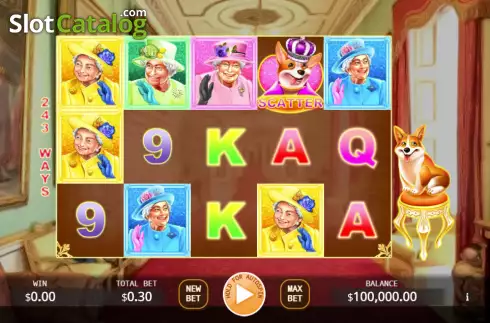 Οθόνη2. Queen's Corgi Κουλοχέρης 