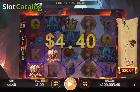 Οθόνη3. Dragon's Hoard (KA Gaming) Κουλοχέρης