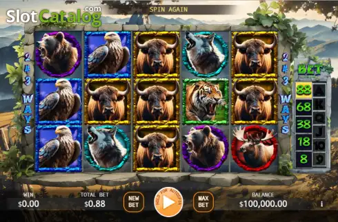 Οθόνη2. Blazing Buffalo Κουλοχέρης