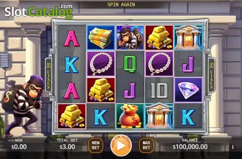 Οθόνη2. Monkey Heist Κουλοχέρης 