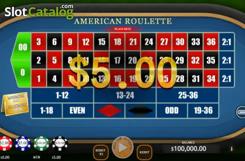Οθόνη3. American Roulette (KA Gaming) Κουλοχέρης