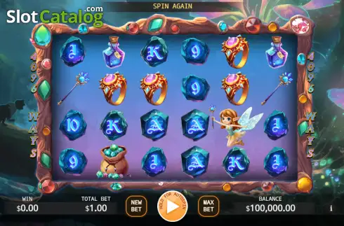 Οθόνη2. Elf Treasure Lock 2 Spin Κουλοχέρης