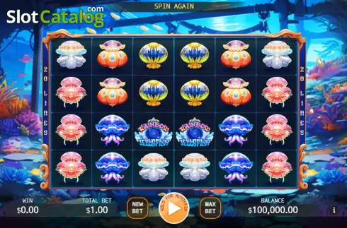 Οθόνη2. Rainbow Jellyfish Κουλοχέρης 