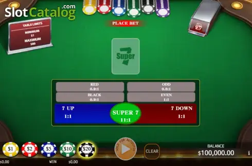 Οθόνη2. Super 7 (KA Gaming) Κουλοχέρης