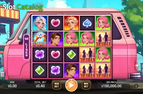 Οθόνη2. Love Express Lock 2 Spin Κουλοχέρης