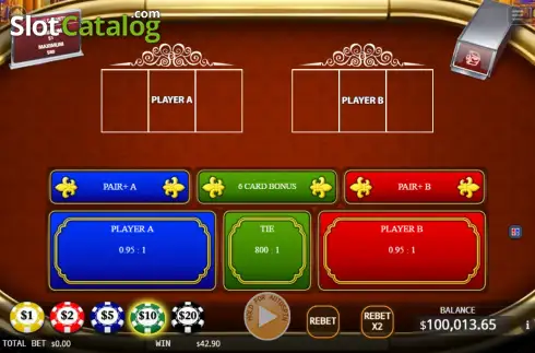 Οθόνη2. Teen Patti 20-20 (KA Gaming) Κουλοχέρης