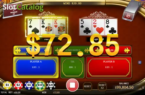 Οθόνη3. Teen Patti 20-20 (KA Gaming) Κουλοχέρης
