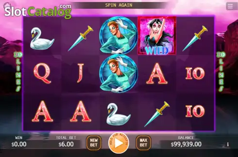 Οθόνη2. Black Swan Lock 2 Spin Κουλοχέρης
