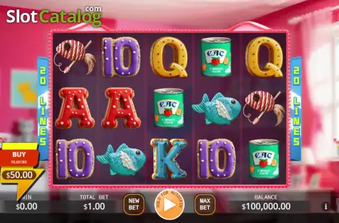 Οθόνη2. Playful Kitten Buy Feature Κουλοχέρης