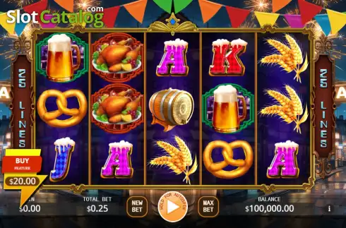 Οθόνη2. Fantasy Oktoberfest Buy Feature Κουλοχέρης