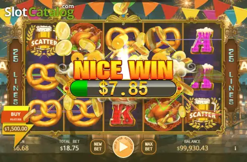 Οθόνη3. Fantasy Oktoberfest Buy Feature Κουλοχέρης