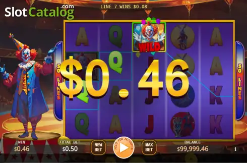 Οθόνη3. Blazing Circus Κουλοχέρης