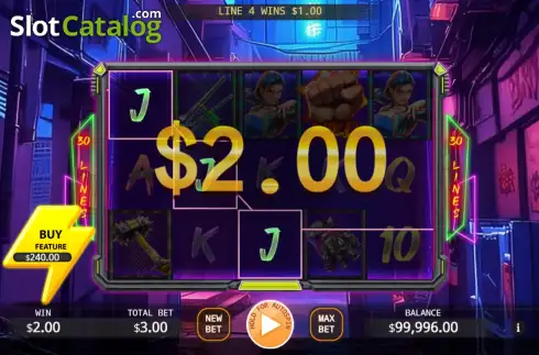 Οθόνη3. Chaos Combat Buy Feature Κουλοχέρης 