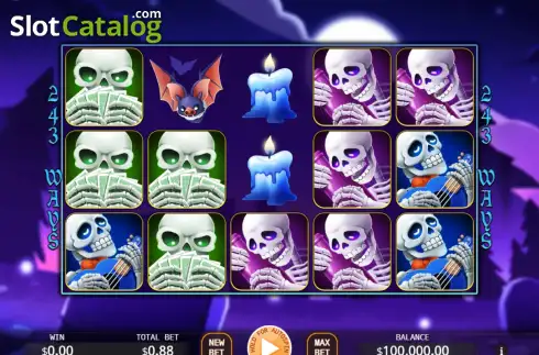 Οθόνη2. Skeleton Party Κουλοχέρης
