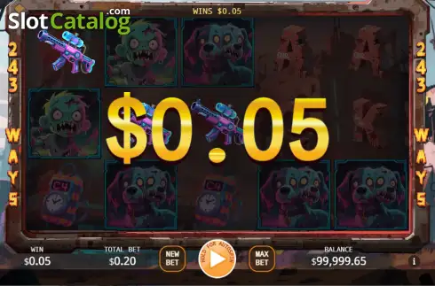 Οθόνη3. Zombie Siege Κουλοχέρης