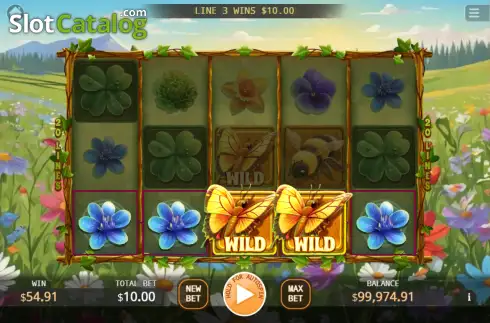Οθόνη3. Butterfly Wild Dance Κουλοχέρης 