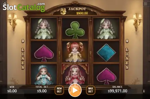 Οθόνη2. Classical Dollhouse Lock 2 Spin Κουλοχέρης