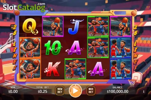 Οθόνη2. Passionate Basketball Κουλοχέρης
