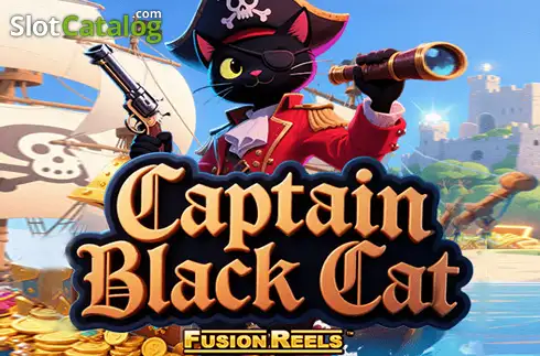 Captain Black Cat Fusion Reels Λογότυπο
