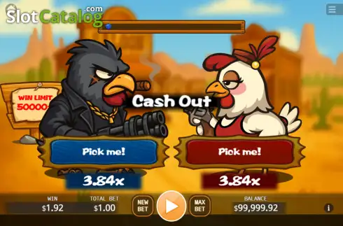 Οθόνη2. Mad West Chicken Κουλοχέρης