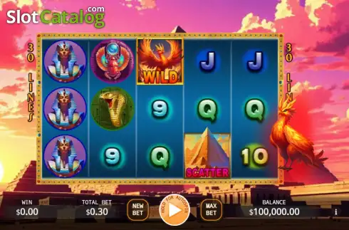 Οθόνη2. Fire Phoenix Lock 2 Spin Κουλοχέρης