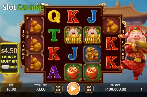 Οθόνη2. Fortune Pig VIP Κουλοχέρης 