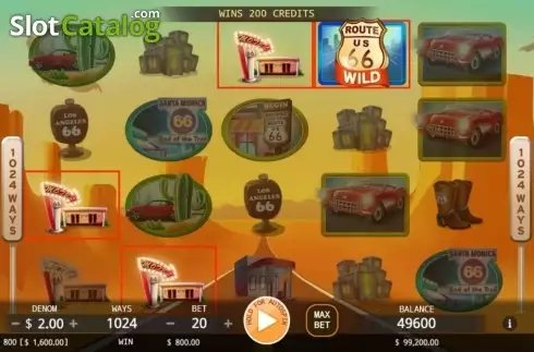 Οθόνη3. Route 66 Κουλοχέρης 