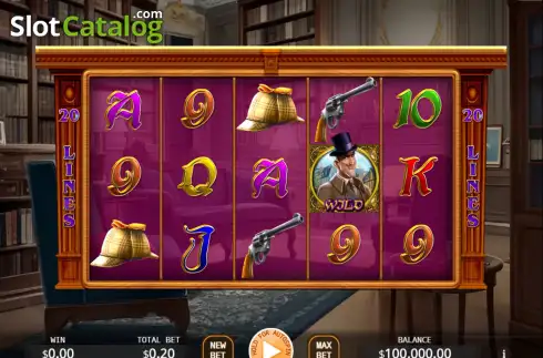 Οθόνη2. Sherlock Holmes (KA Gaming) Κουλοχέρης 