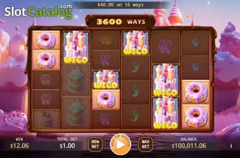 Οθόνη3. Sweetie Party Fusion Reels Κουλοχέρης