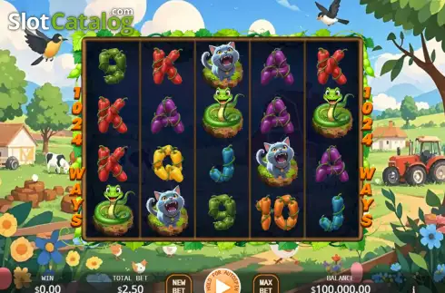 Οθόνη2. Bonkers Chicken Lock 2 Spin Κουλοχέρης 