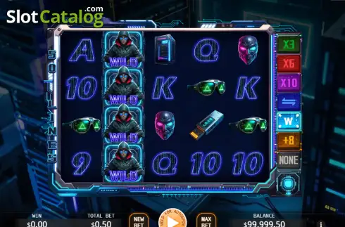 Οθόνη2. Hacker Κουλοχέρης 