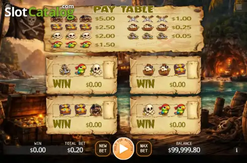 Οθόνη2. Captain's Bounty Scratch Κουλοχέρης