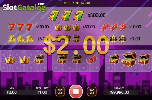 Οθόνη3. Crazy 777 Scratch Κουλοχέρης