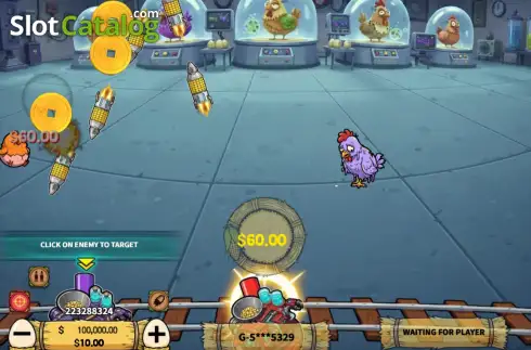 Οθόνη2. Cluck Chaos Κουλοχέρης