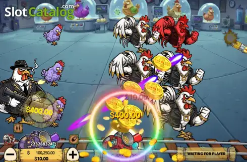 Οθόνη3. Cluck Chaos Κουλοχέρης